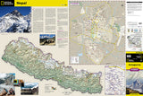Annapurna, Nepal Adventure Map 3003 by National Geographic Maps - Front of map