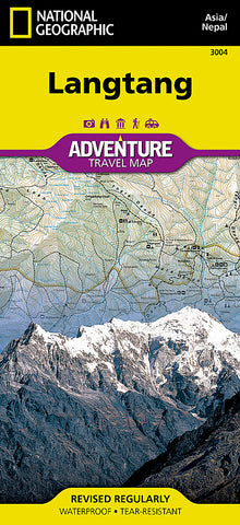 Buy map Langtang, Nepal Adventure Map 3004 by National Geographic Maps