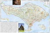 Bali, Lombok and Komodo Adventure Map 3005 by National Geographic Maps - Back of map