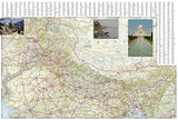 India Adventure Map 3011 by National Geographic Maps - Back of map