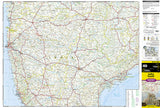 India, South Adventure Map 3014 by National Geographic Maps - Front of map