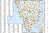 India, South Adventure Map 3014 by National Geographic Maps - Back of map