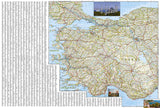 Turkey Adventure Map 3018 by National Geographic Maps - Back of map