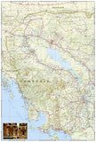 Cambodia, Adventure Map 3024 by National Geographic Maps - Back of map