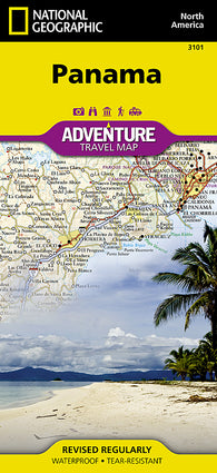 Buy map Panama Adventure Map 3101 by National Geographic Maps