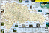 Dominican Republic Adventure Map 3102 by National Geographic Maps - Back of map