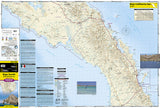 Baja California, South Adventure Map 3104 by National Geographic Maps - Front of map