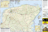 Yucatan, Mexico Adventure Map 3105 by National Geographic Maps - Front of map