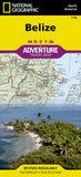 Buy map Belize AdventureMap by National Geographic Maps