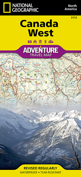 Buy map Canada, West Adventure Map 3113 by National Geographic Maps