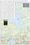 Canada, Central Adventure Map 3114 by National Geographic Maps - Back of map
