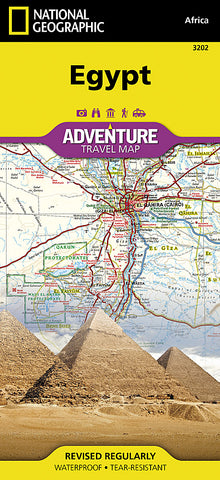 Buy map Egypt Adventure Map 3202 by National Geographic Maps