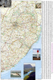 South Africa Adventure Map 3204 by National Geographic Maps - Back of map