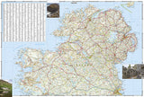 Ireland Adventure Map 3303 by National Geographic Maps - Back of map