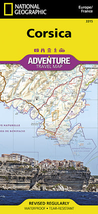 Buy map Corsica, France Adventure Map 3315 by National Geographic Maps