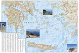 Greece Adventure Map 3316 by National Geographic Maps - Back of map