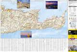Crete, Greece Adventure Map 3317 by National Geographic Maps - Front of map
