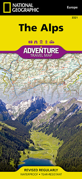 Buy map Alps Adventure Map 3321 by National Geographic Maps