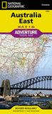 Buy map Australia, East Adventure Map 3502 by National Geographic Maps