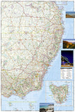 Australia, East Adventure Map 3502 by National Geographic Maps - Back of map