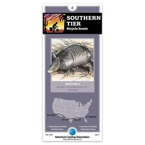 Buy map Southern Tier Bicycle Route #4