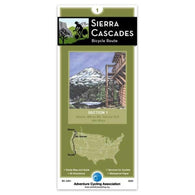 Buy map Sierra Cascades Bicycle Route #1