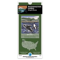 Buy map Washington Parks Bicycle Route #1