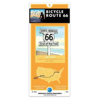 Buy map Route 66 Cycling Map #6
