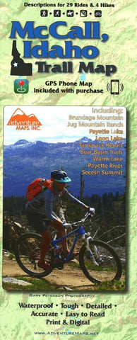 Buy map McCall, Idaho Trail Map