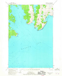Afognak A-1 Alaska Historical topographic map, 1:63360 scale, 15 X 15 Minute, Year 1952