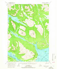 Afognak A-3 Alaska Historical topographic map, 1:63360 scale, 15 X 15 Minute, Year 1952