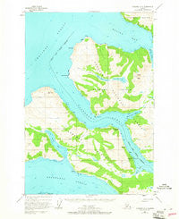 Afognak A-4 Alaska Historical topographic map, 1:63360 scale, 15 X 15 Minute, Year 1952