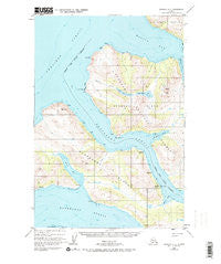 Afognak A-4 Alaska Historical topographic map, 1:63360 scale, 15 X 15 Minute, Year 1952