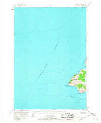 Afognak A-5 Alaska Historical topographic map, 1:63360 scale, 15 X 15 Minute, Year 1952