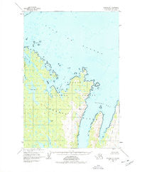 Afognak B-1 Alaska Historical topographic map, 1:63360 scale, 15 X 15 Minute, Year 1952