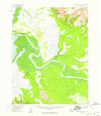 Ambler River A-5 Alaska Historical topographic map, 1:63360 scale, 15 X 15 Minute, Year 1955