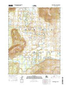 Ambler River A-4 NE Alaska Current topographic map, 1:25000 scale, 7.5 X 7.5 Minute, Year 2015