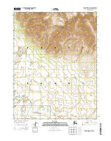 Ambler River A-5 NE Alaska Current topographic map, 1:25000 scale, 7.5 X 7.5 Minute, Year 2015
