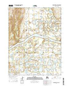 Ambler River A-6 NE Alaska Current topographic map, 1:25000 scale, 7.5 X 7.5 Minute, Year 2015