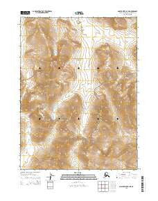 Ambler River B-4 NE Alaska Current topographic map, 1:25000 scale, 7.5 X 7.5 Minute, Year 2015