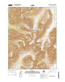 Ambler River B-4 NW Alaska Current topographic map, 1:25000 scale, 7.5 X 7.5 Minute, Year 2015
