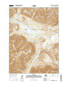 Ambler River D-1 NE Alaska Current topographic map, 1:25000 scale, 7.5 X 7.5 Minute, Year 2016