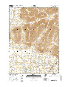 Ambler River D-2 NE Alaska Current topographic map, 1:25000 scale, 7.5 X 7.5 Minute, Year 2016