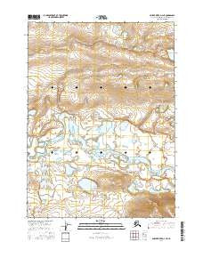 Ambler River D-3 NE Alaska Current topographic map, 1:25000 scale, 7.5 X 7.5 Minute, Year 2016