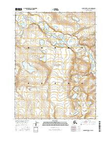 Ambler River D-4 NE Alaska Current topographic map, 1:25000 scale, 7.5 X 7.5 Minute, Year 2016