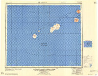 Amukta Alaska Historical topographic map, 1:250000 scale, 1 X 2 Degree, Year 1951