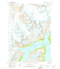 Anchorage A-4 Alaska Historical topographic map, 1:63360 scale, 15 X 15 Minute, Year 1960