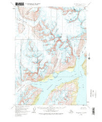 Anchorage A-4 Alaska Historical topographic map, 1:63360 scale, 15 X 15 Minute, Year 1960
