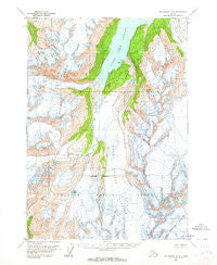 Anchorage A-5 Alaska Historical topographic map, 1:63360 scale, 15 X 15 Minute, Year 1960