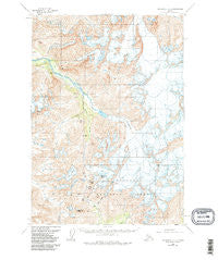 Anchorage A-6 Alaska Historical topographic map, 1:63360 scale, 15 X 15 Minute, Year 1960